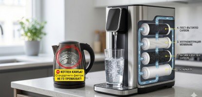 Премахват ли филтрите за вода котления камък? Истината, която трябва да знаете