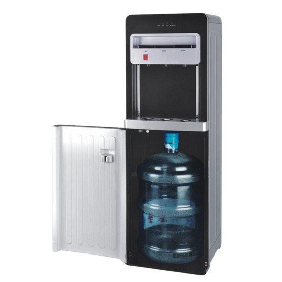 Диспенсър за вода електронно охлаждане W-42 Черно и Сиво Долно зареждане
