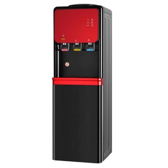 Диспенсър за вода електронно охлаждане W-40 Черно и Червено
