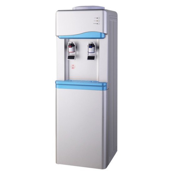 Диспенсър за вода електронно охлаждане W-33 Сиво и Синьо